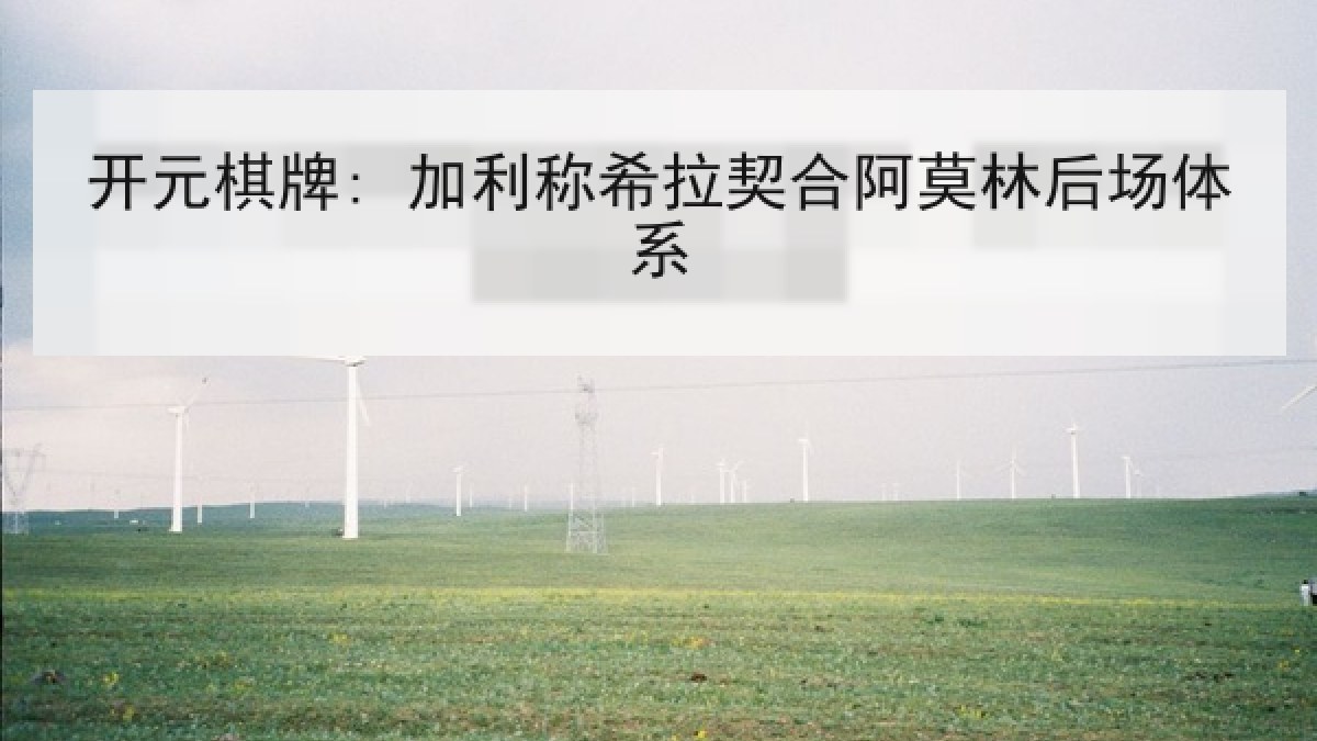 开元棋牌: 加利称希拉契合阿莫林后场体系